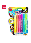 Stikup Glitter Glue 12M Shiny 6 Deli