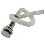 Waste With Pop-up Lid With Waste Connector For Swh Chrome
