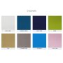 Polycotton Fitted Sheet- Double Assorted Colours - Navy Blue