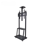 32-70 Inch Mobile Floor Tv Mount Stand With Wheels