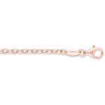 Engelsrufer Rose Gold Oval Link Necklace - 45CM