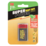 9V Zinc Heavy Duty Battery