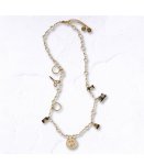 Designer Inspired Chunky Pendant Necklace - Black Free