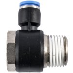 AirCraft Swivel Elbow Pu 8MM X 1 2" M