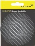 : Magnetic License Disc Holder - Carbon Fibre
