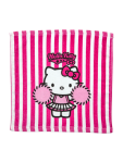 Hello Kitty Striped Face Cloth - 30X30CM Assorted