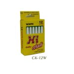 Hi White Dustless Chalk 12S
