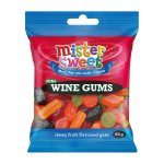 Mister Sweet MINI Bag Wine Gum Sweets 60G