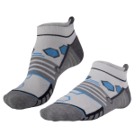 Falke Silver Cushion Runner - White mid Grey Size 4-6