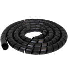MicroWorld Spiral Wrap Black 1.8M X 20MM