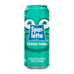 Sparletta Creme Soda Low Kilojoule Soft Drink 24 X 300ML