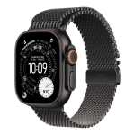 Apple Watch Ultra 3 Gps + Cellular 49MM Black Titanium Case With Black Titanium Milanese Loop - Large