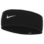 Nike Womens One Therma -fit Fleece Headband Black /white