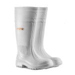 Wayne Egoli White Knee Length Gumboot Stc Sabs