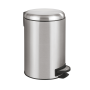 - 12L Pedal Bin - Leman - Easy-close - Stainless Steel - Silver