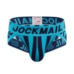 Wide Waistband Sexy Blend Briefs - Light Blue