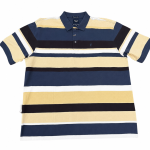 Polo Mens Striped Dm Short Sleeve Golfer In Multi - Multi 3XL