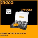 Inco Carbide Gritted Hole Saw Set AKCH0071