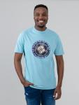 Turn It Up Tee - Retro Blue - Retro Blue XXL