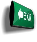 Parrot Sign Frame Double Sided Wall Mounted - A4