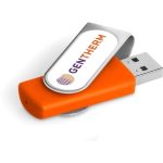 Axis Dome Flash Drive 16GB Orange