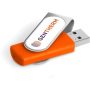 Axis Dome Flash Drive 16GB Orange