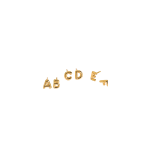 Love Letter Studs - B