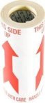 Freight Information Label Roll - This Side Up 70X150MM 250 Labels Per Roll