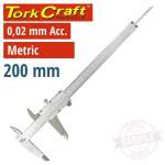 Vernier 200MM Stainless Steel 0.02MM Acc. Metric Inch