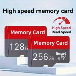 128GB 256GB Micro Sd Card - High Speed Class 10 U3 Tf Flash Memory Cards With Sd Adapter For Smartphones Dvrs - Quick Read Durab