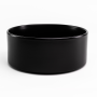 - Flat Stackable Salad Bowl Choose From 4 Colours - Semi Matt Black
