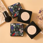 Air Cushion Cc Cream Foundation With Mushroom Head Sponge Hydrating Concealer Makeup Brightening & Even Skin Tone Cosmetics Mois