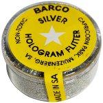 Barco Silver Hologram Flitter 10ML Yellow Label