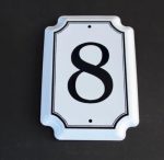 8 Enamel Plaque – 16X11CM