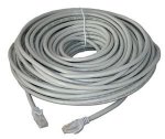 CAT6-100 CAT6 Cable 100M Pull Box Solid Core Grey Indoor Use - Not Uv Protected