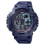Q&q Digital Multifunction Blue Watch