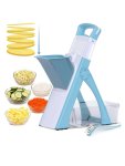 Multifunctional Vegetable Cutting Machine Large Capacity With Detachable Stainless Steel Blades