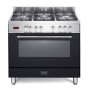 ELBA Black 90CM Gas / Electric Cooker - 01/9S4EX937NB