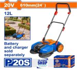 Sweeper Cordless Push 20L 20VOLTS -Wadfow WLSP15205