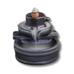 Misc Lord Shiva Shivling Backflow Incense Burner Shivling Dhup Daan Agarbatti Stand 1 PC - Decorative Resin Smoke Waterfall Fo