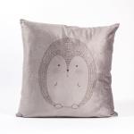 Toddler Hedgehog Velvet Scatter Grey