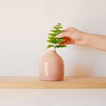 Lulu Vase - Pink Clay - 12CM Height