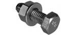 Ef-fnb M6 Hexagon Nut And Bolt 40MM
