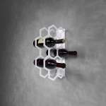 Small Wine Display Wall Mounted - Grey