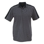 Shoulder Stripe Golfer Ss - Sml Black