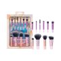 Real Technique 11 Piece Makeup Travel Fantasy MINI Brush Set & Bag