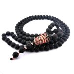 Men's "street King" Lava Rock Bead Necklace