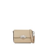 K signature Fan Medium Crossbody -sand