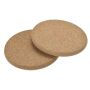 Barware 2-PACK Cork Wood Trivet Coasters Hot Plate - 19CM