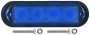 18 Function Blue LED Warning Lamp - 12 To 24 Volts